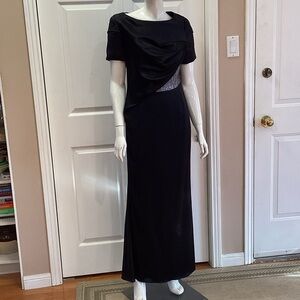 Talbot Runof Pret Black Evening Gown